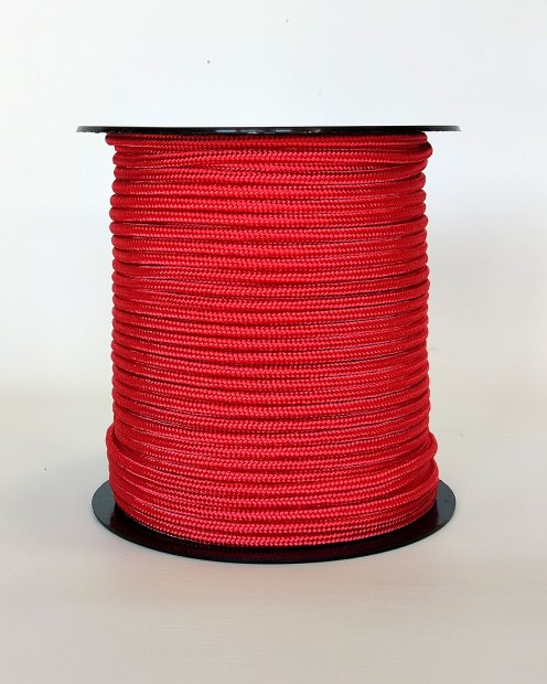 Drisse djembé Ø5 mm rouge - Corde pour djembe tambour