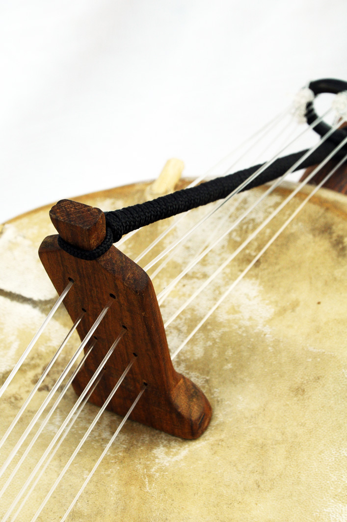 Ngoni 4962 Vente instrument à cordes africain Kamélé n'goni 8 cordes