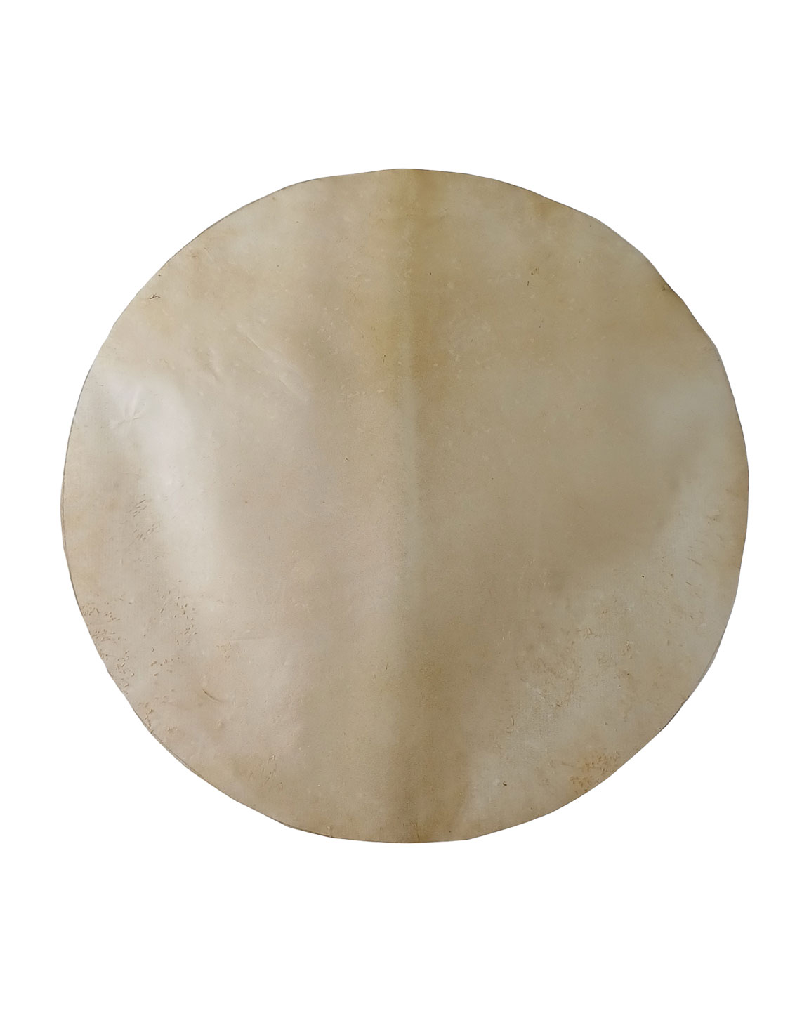Peau De Tambour Chèvre Naturelle - 320mm - Pour Bongo, Djembé, Tambour Chaman - Son Authentique Et Clair