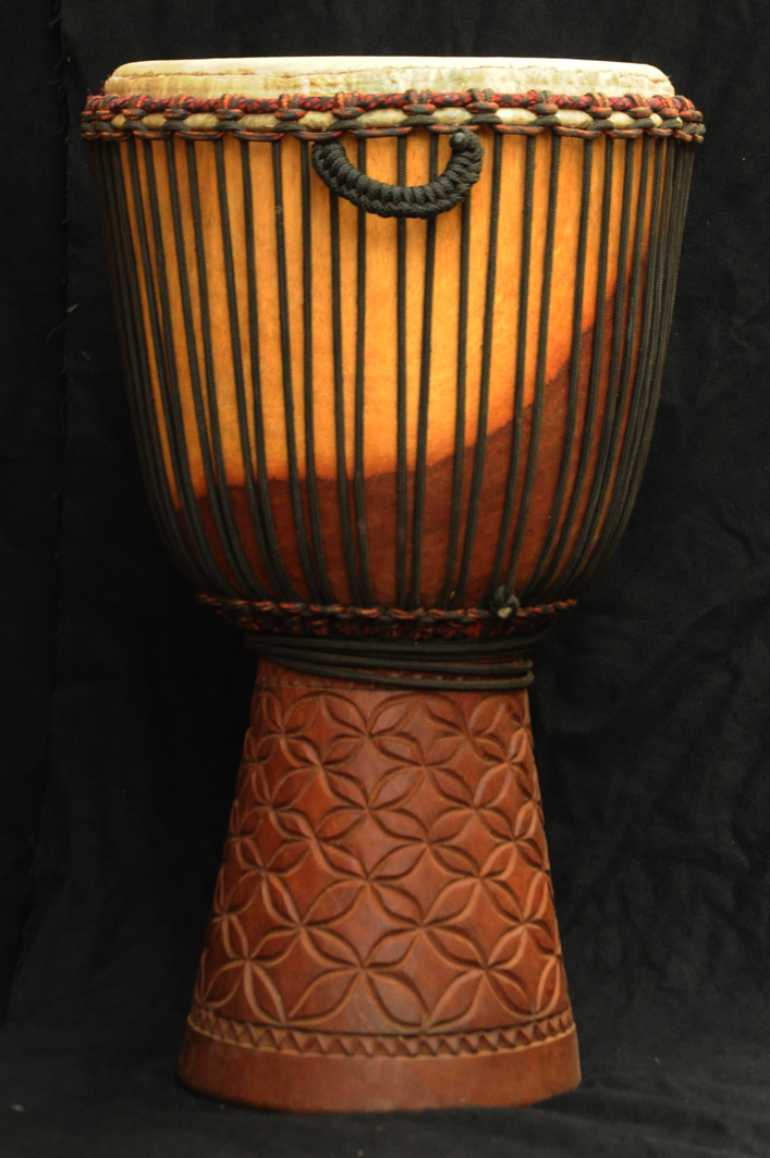 Djembé Mali Classic en diala (grand) en vente acheter un djembe malien en djala (acajou) (grand)