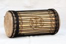Dundun kenkéni montage traditionnel en melina - Tambour doumdoum de Guinée