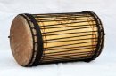 Dundun kenkéni montage traditionnel en melina - Tambour doumdoum de Guinée