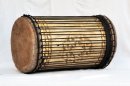 Dundun sangban montage traditionnel en melina - Tambour doumdoum de Guinée