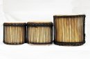 Ensemble de tambours de défilé dunun - Set de mini-tambours doundouns de Guinée 3851