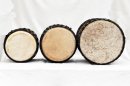 Ensemble de tambours de défilé dunun - Set de mini-tambours doundouns de Guinée 3851