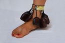 Bracelet de danse africain - Bracelet cheville de danse juju du Ghana