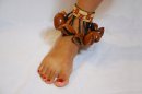 Bracelet de danse africain - Bracelet cheville de danse juju du Nigéria