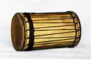 Dundun kenkéni montage traditionnel en melina - Tambour doumdoum de Guinée
