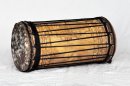 Dundun kenkéni montage traditionnel en melina - Tambour doumdoum de Guinée