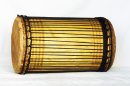 Dundun sangban montage traditionnel en melina - Tambour doumdoum de Guinée