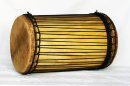 Dundun sangban montage traditionnel en melina - Tambour doumdoum de Guinée