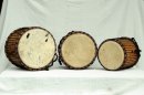 Vente set dundun - Set de mini-dununs du Ghana