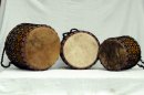Vente set dundun - Set de mini-dununs du Ghana