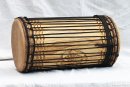 Dundun kenkéni montage traditionnel en melina - Tambour doumdoum de Guinée