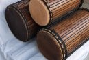 Set de dununs de Guinée en guéni (bois de balafon)