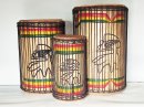 Ensemble de tambours basses dunun - Set de doundouns de Guinée 6659