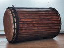 Tambours basses dunun - Doundoun kenkeni de Guinée montage 4 fers