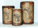 Ensemble de tambours basses dunun - Set de doundouns de Guinée