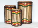Ensemble de tambours basses dunun - Set doundouns Guinée