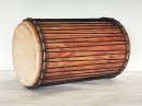 Tambours basses dunun - Doundoun kenkeni de Guinée montage 4 fers