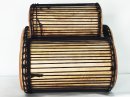Ensemble de tambours basses dunun - Set de doundouns de Guinée