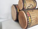 Ensemble de tambours basses dunun - Set doundouns Guinée 6519