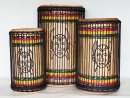Ensemble de tambours basses dunun - Set de doundouns de Guinée