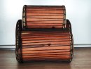 Ensemble de tambours basses dunun - Set de doundouns du Mali