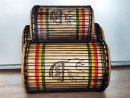 Ensemble de tambours basses dunun - Set de doundouns de Guinée