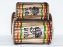 Ensemble de tambours basses dunun - Set de doundouns de Guinée