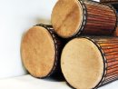 Set de dununs de Guinée en guéni (bois de balafon)