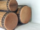 Ensemble de tambours basses dunun - Set de doundouns de Guinée 6615