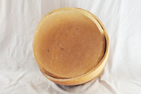 Calebasse hémisphérique kori gravée - instrument à percussion naturel