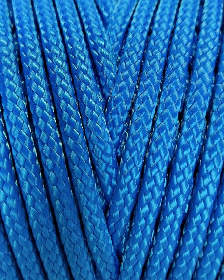 Corde creuse tambour djembé PA 4 mm Bleu 160 m