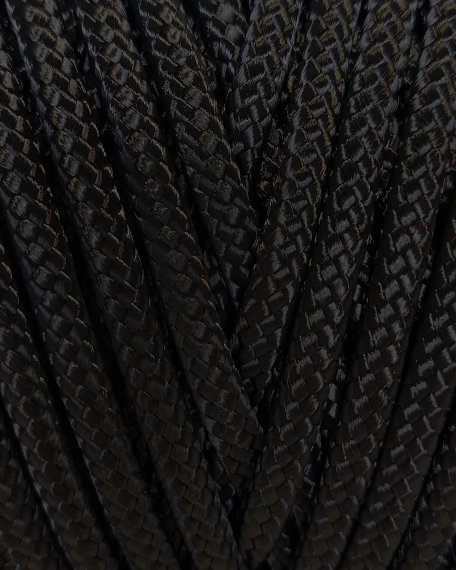 Corde pour tambour djembé creuse PA 4 mm Noir 320 m