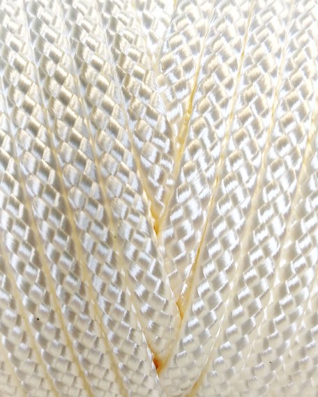 Corde creuse PA tambour djembé 6 mm Blanc 60 m