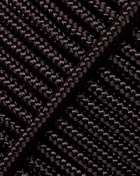 Corde tambour djembé renforcée PES 5 mm Ébène 100 m