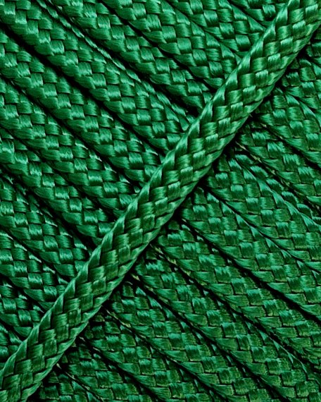 Corde djembé creuse PES 6 mm Vert 100 m