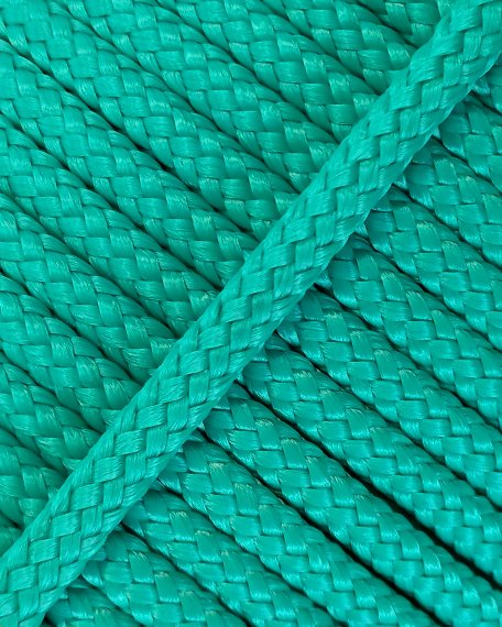 Corde tambour djembé creuse PES 4 mm Vert émeraude 100 m