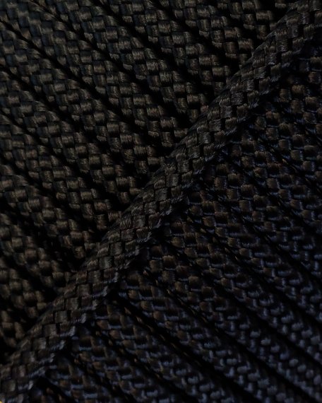 Corde tambour djembé creuse PES 6 mm Noir 100 m