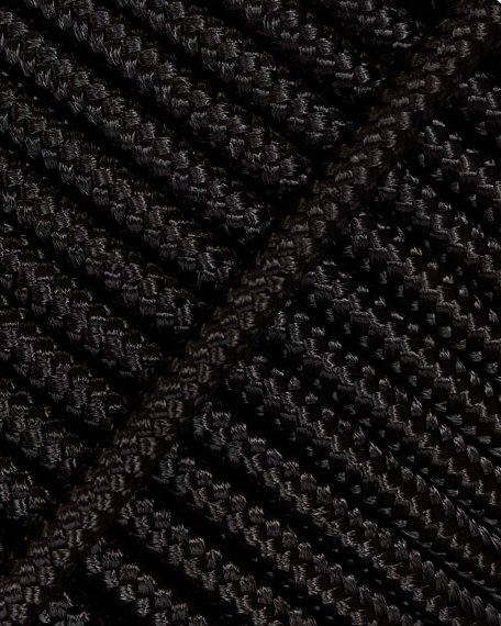 Corde tambour djembé renforcée PES 4 mm Noir 10 m