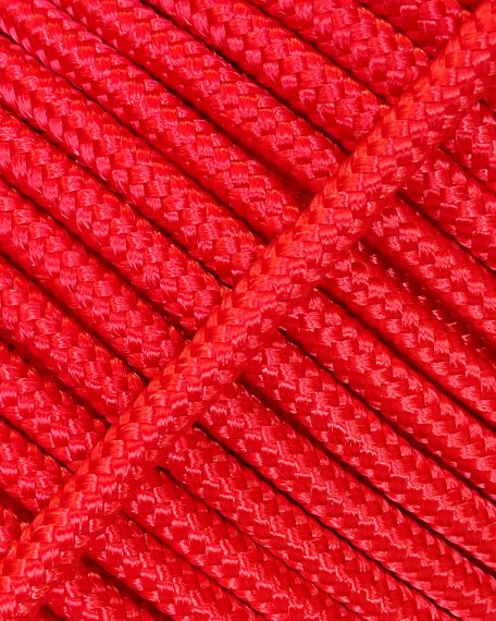 Corde tambour djembé renforcée PES 4 mm Rouge 100 m