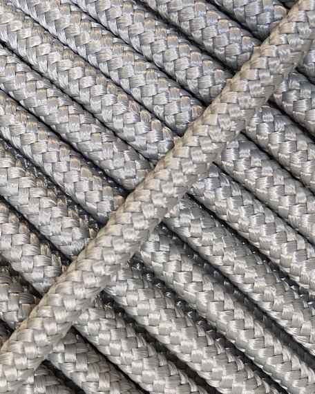 Corde tambour djembé renforcée PES 5 mm Gris 100 m
