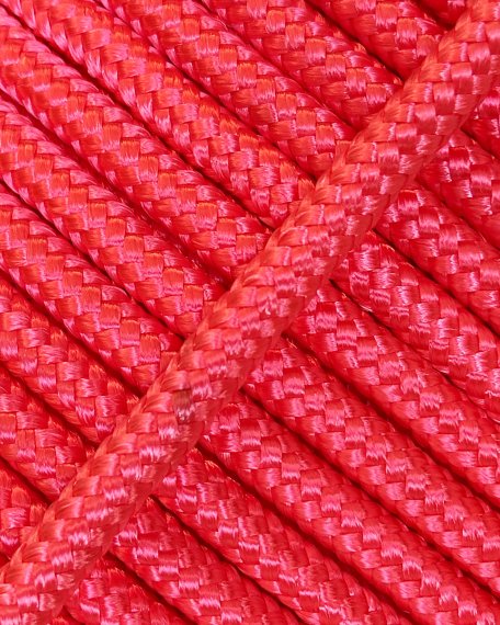 Corde tambour djembé renforcée PES 5 mm Rose fluo 100 m