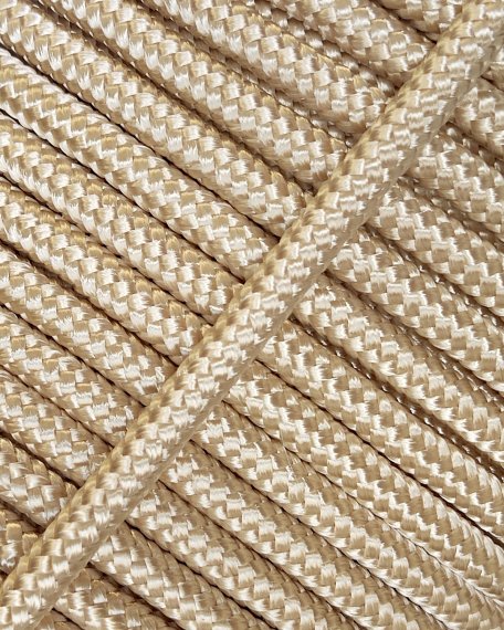 Corde tambour djembé renforcée PES 5 mm Sable 100 m