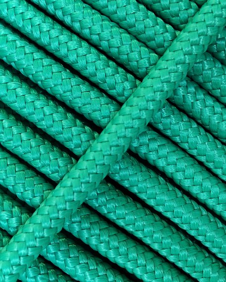 Corde tambour djembé renforcée PES 5 mm Vert émeraude 20 m