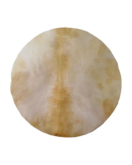 Peau d'élan rasée fine pour tambour djembé M