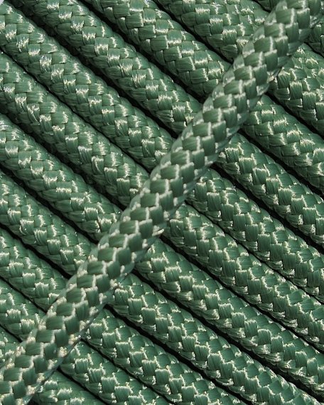 Corde tambour djembé renforcée PES 5 mm Sauge 100 m
