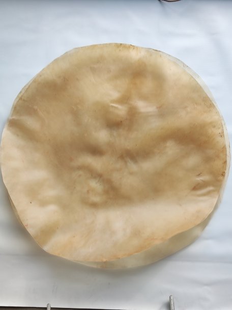 Très très grande peau de boeuf, peau de buffle, peau de taureau ou peau de vache épaisse sans poil pour tambour djembé percussion