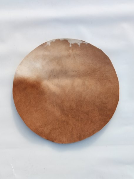 Peau de mulet très fine avec poil pour tambour djembé M